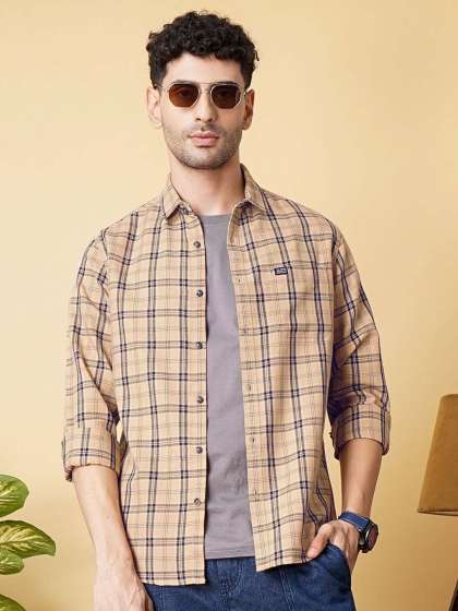 Men Cotton Casual Shirt