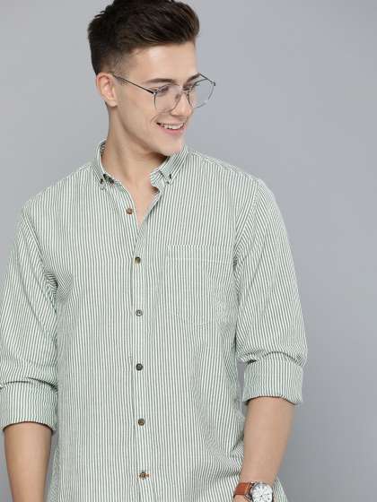 Slim Fit Checked Flannel Shirt