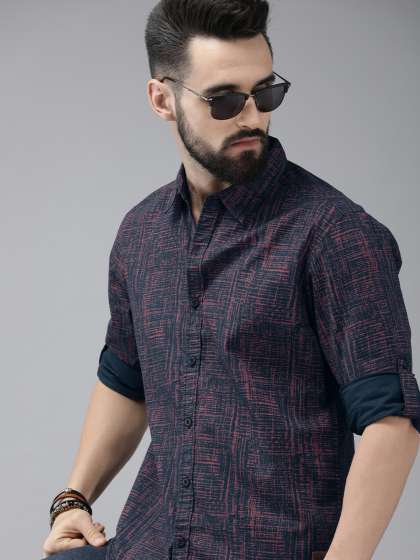 Abstract Printed Casual Shirt